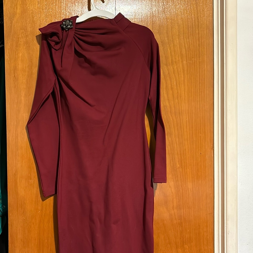 STYLEWE Yiyiyichu burgundy dress , new